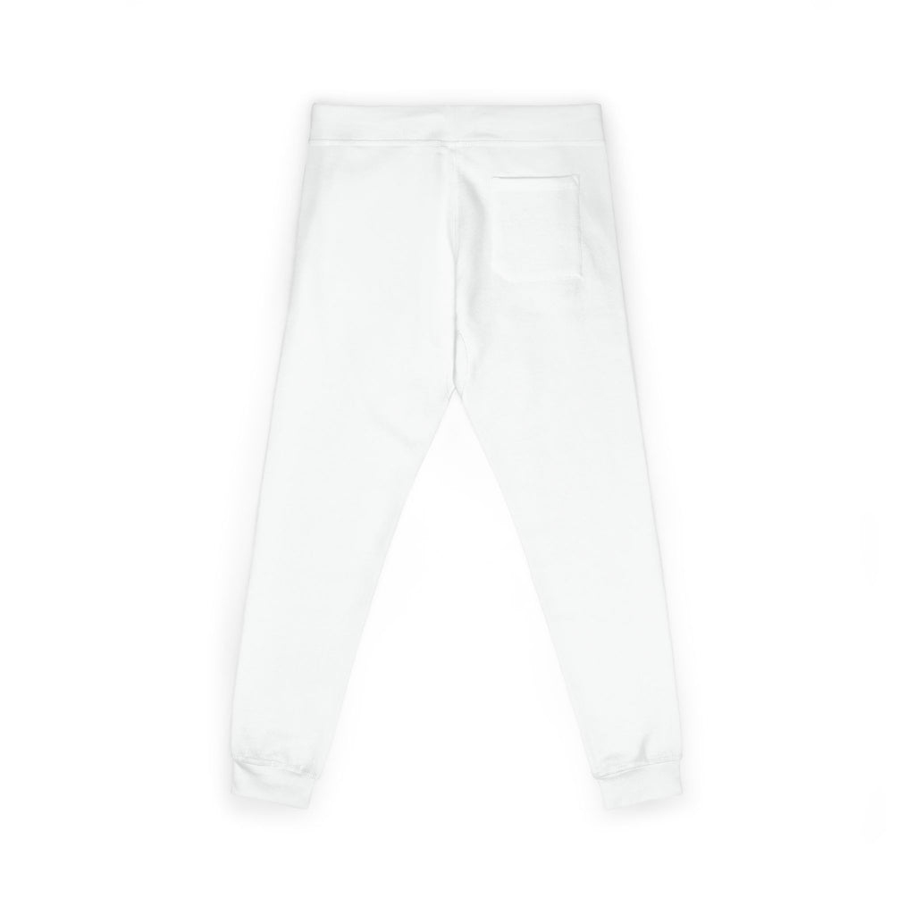 Embroidered Fleece Sweatpants — Cozy Everyday Joggers with Subtle Pocket Patch