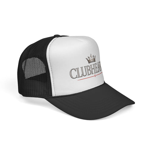ClubHearts Trucker Cap — Vintage Crown Logo Mesh Hat